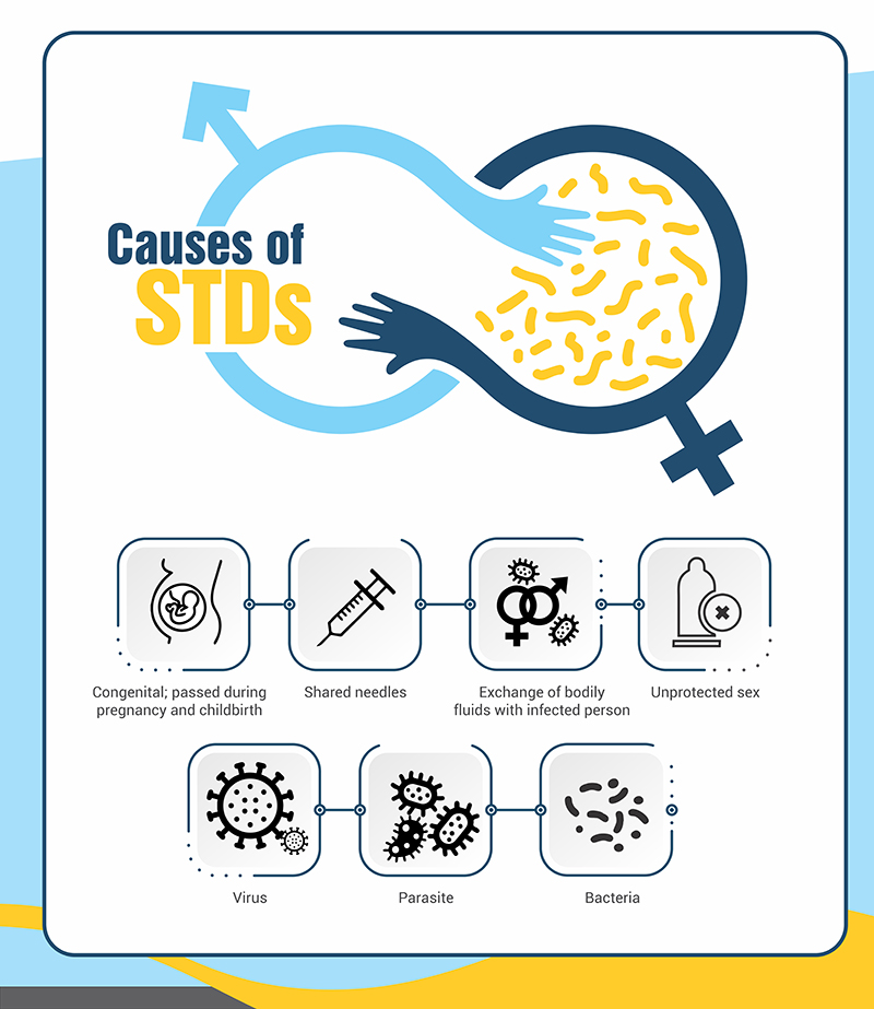 Causes of Sexually Transmitted Diseases 