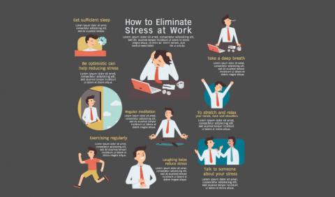 way to reduce stress at work