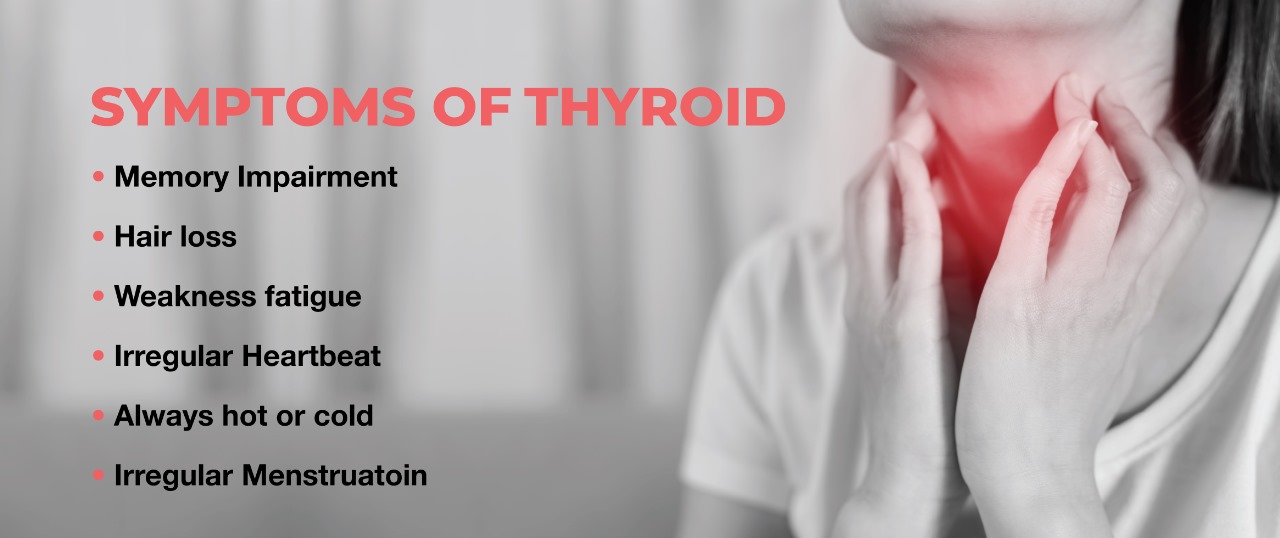 Symptoms of Thyroid 